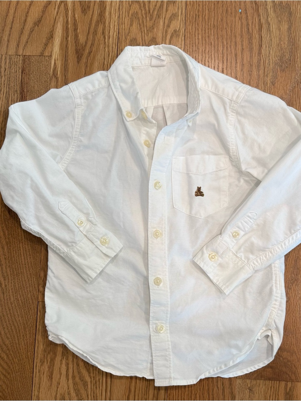 GAP White Button-Down Shirt